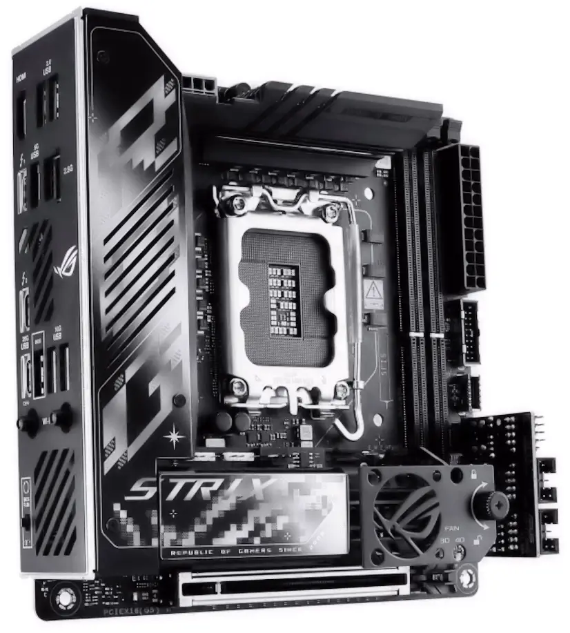 Montaje ASUS ROG STRIX Z890-I GAMING WIFI El Molar Informático El Molar - Montaje ASUS ROG STRIX Z890-I GAMING WIFI El Molar