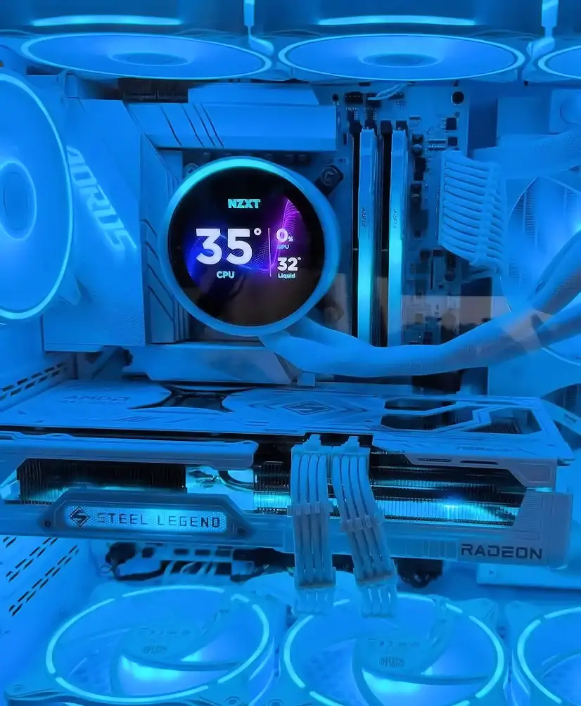 Montaje Refrigeración Líquida NZXT Gaming PC El Molar Montaje Refrigeración Líquida NZXT Gaming PC El Molar